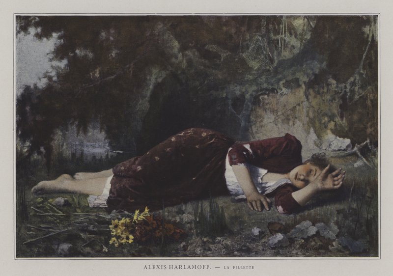 La giovane ragazza da European School