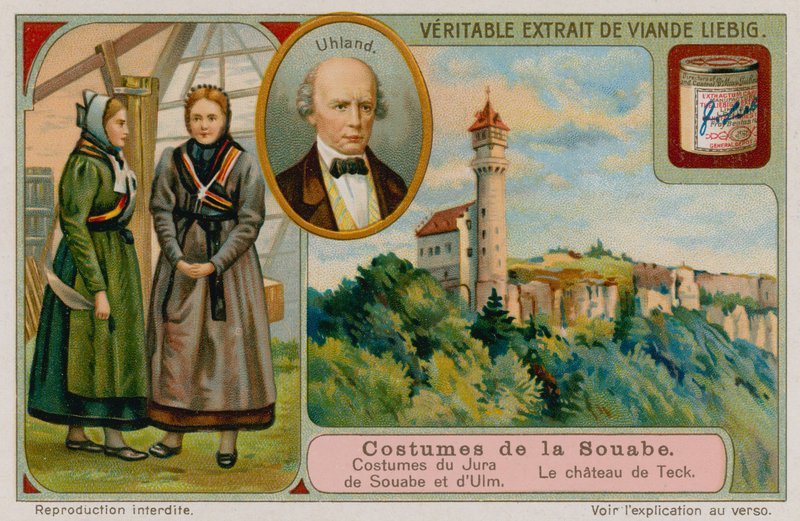 Gli abiti di Jura e Ulm, Ludwig Uhland e il Castello di Teck da European School