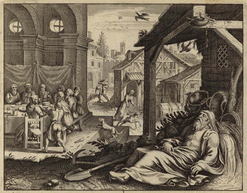 Tobit accecato dagli escrementi dei passeri da European School