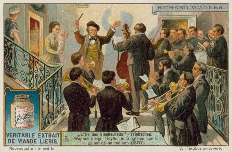 Wagner dirige Siegfried Idyll a Triebschen per celebrare la nascita di suo figlio da European School