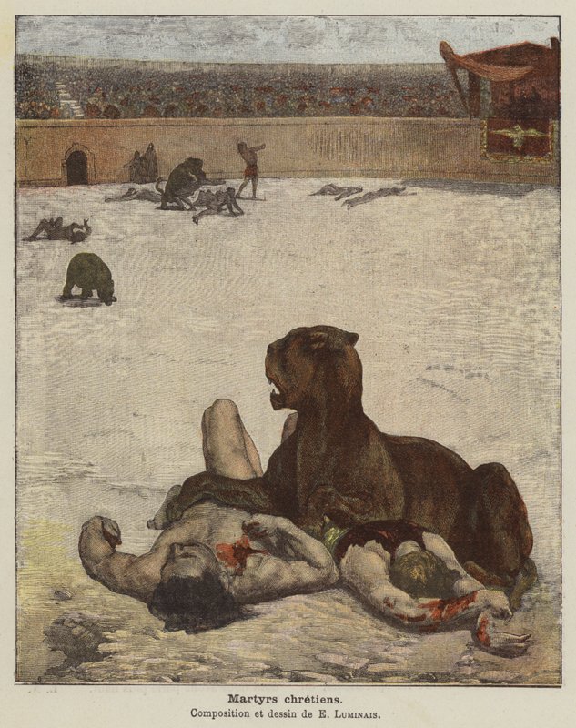 Martiri cristiani da Evariste Vital Luminais