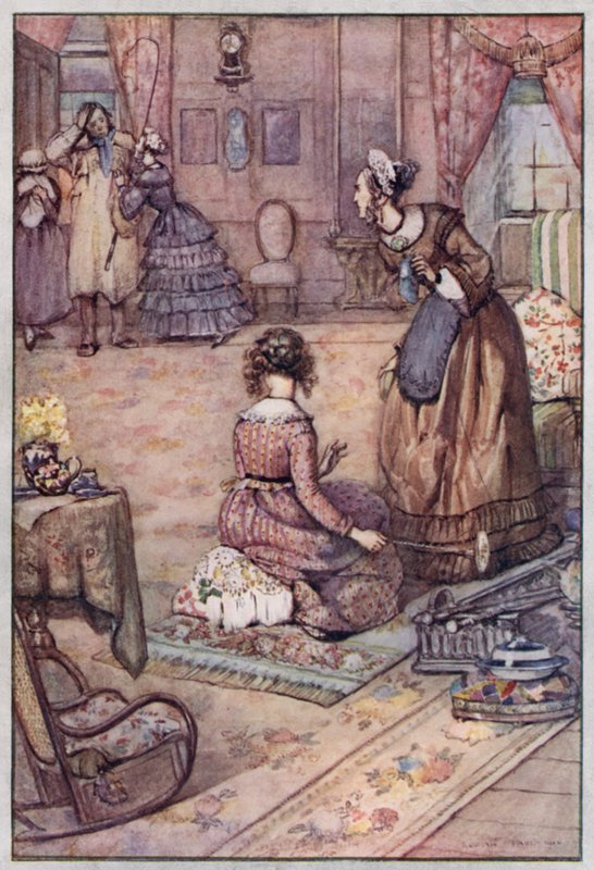 Illustrazione per Cranford di Mrs Gaskell da Evelyn Paul