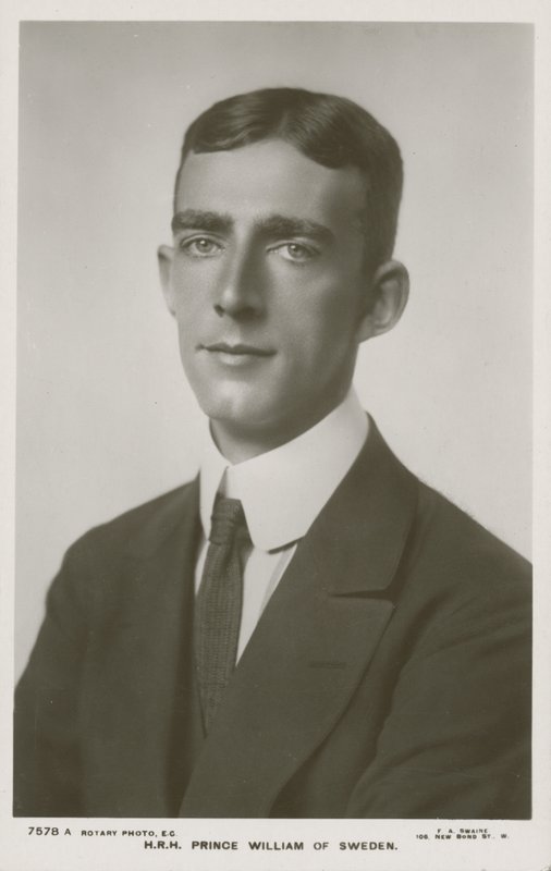 SAR Principe William di Svezia, 1913 da F.A Swaine