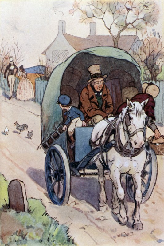 Illustrazione per David Copperfield da F. M. B. Blaikie
