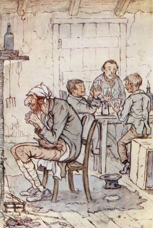 Illustrazione per Oliver Twist da F. M. B. Blaikie