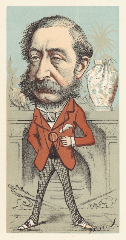 Henry Herbert, 4º conte di Carnarvon, Segretario di Stato per le Colonie da Faustin (b.1847)