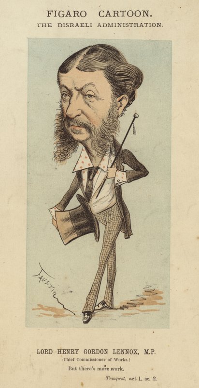 Lord Henry Gordon-Lennox, politico conservatore britannico e ministro del governo nell