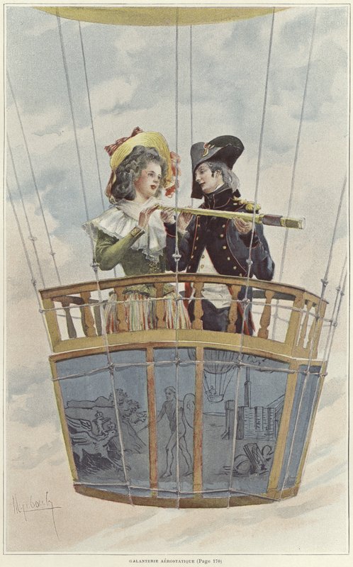 Galanteria aeronautica da Felicien baron de Myrbach Rheinfeld