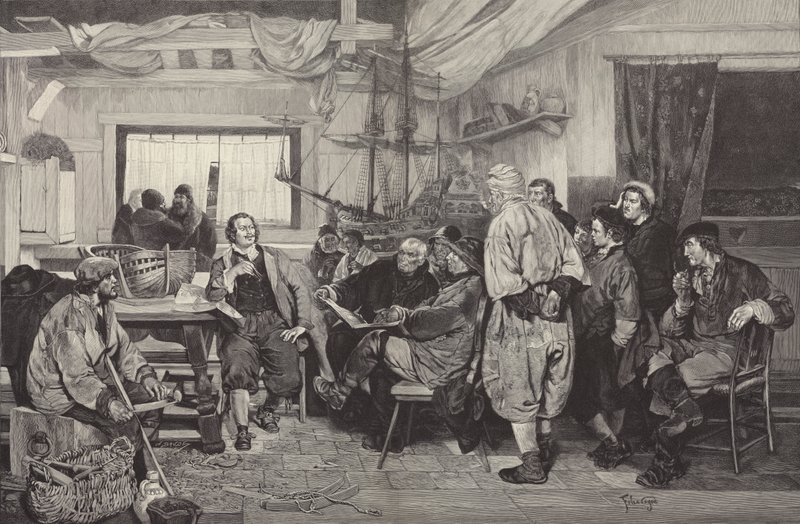 Pietro il Grande che impara l
