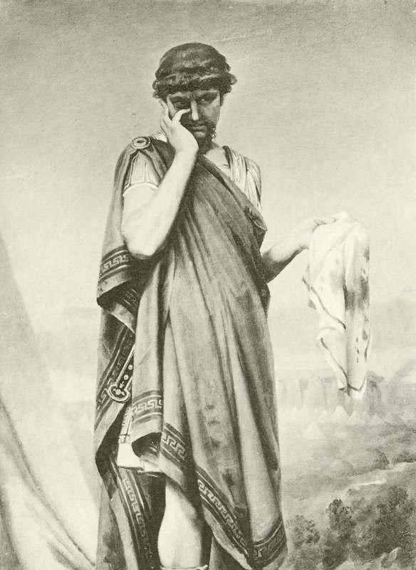 Cimbelino. Atto V-Scena I (incisione) da Felix Octavius Carr Darley