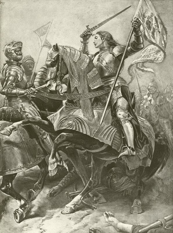 Prima parte Re Enrico VI. Atto I, Scena V da Felix Octavius Carr Darley