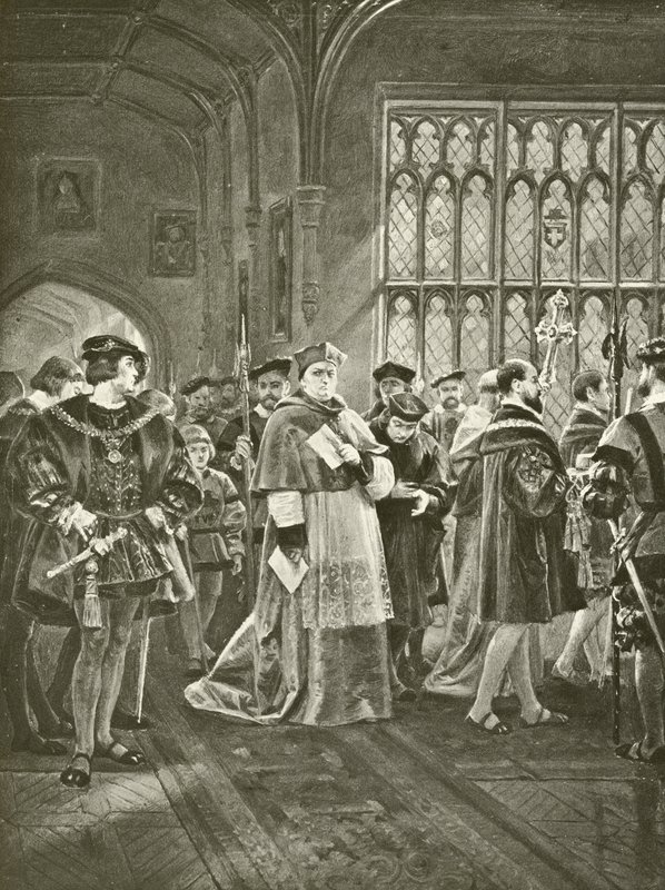 Re Enrico VIII. Atto I, Scena I da Felix Octavius Carr Darley