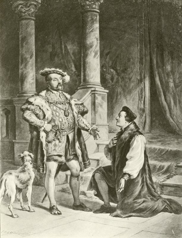Re Enrico VIII. Atto V-Scena I da Felix Octavius Carr Darley