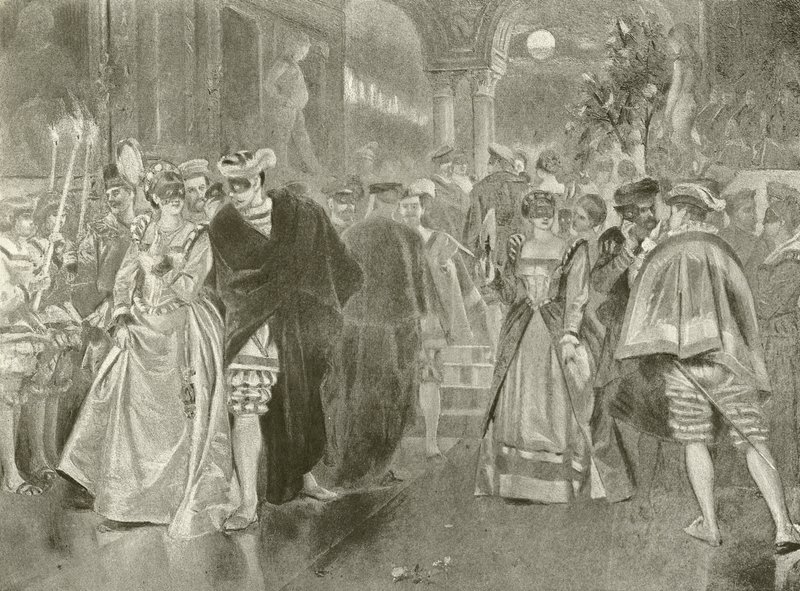 Molto rumore per nulla. Atto II, Scena I da Felix Octavius Carr Darley