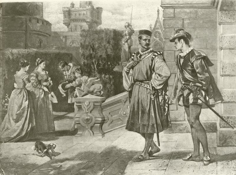 Otello. Atto III, Scena III da Felix Octavius Carr Darley