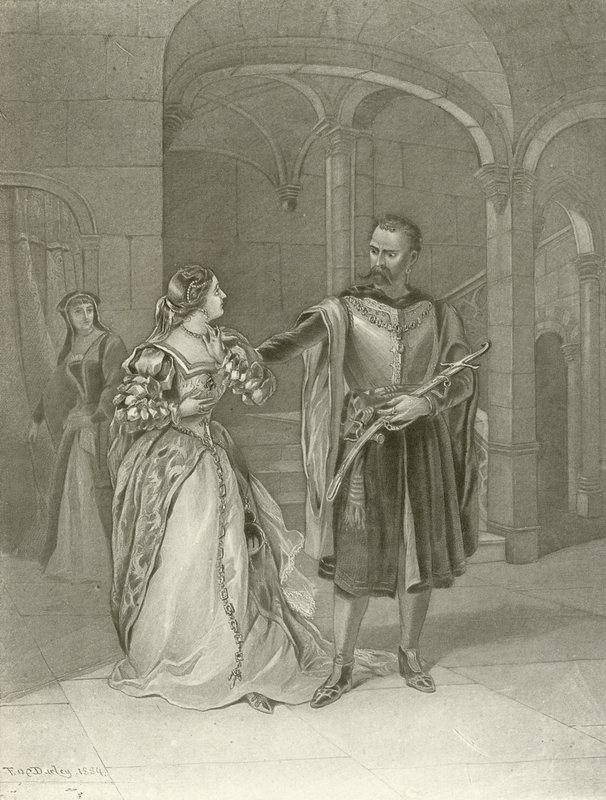 Otello. Atto IV, Scena II da Felix Octavius Carr Darley