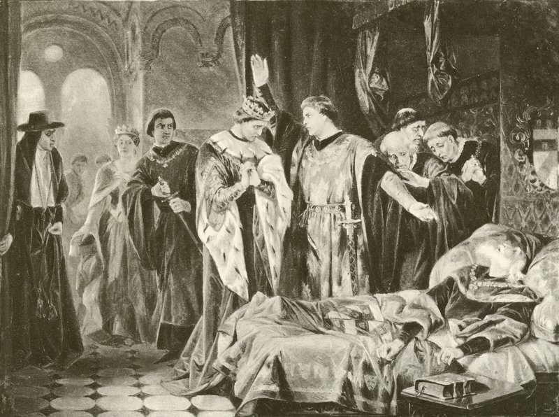 Seconda Parte di Enrico VI. Atto III-Scena II (incisione) da Felix Octavius Carr Darley