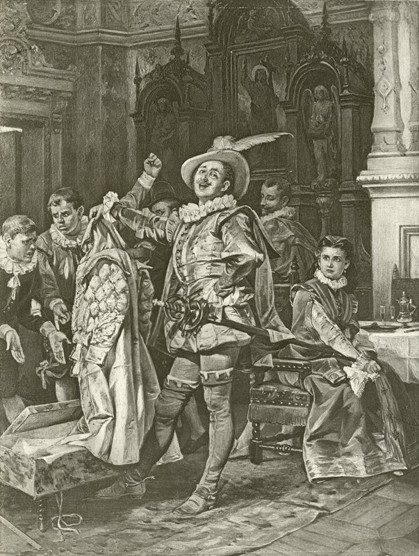 La Bisbetica Domata. Atto IV, Scena III da Felix Octavius Carr Darley