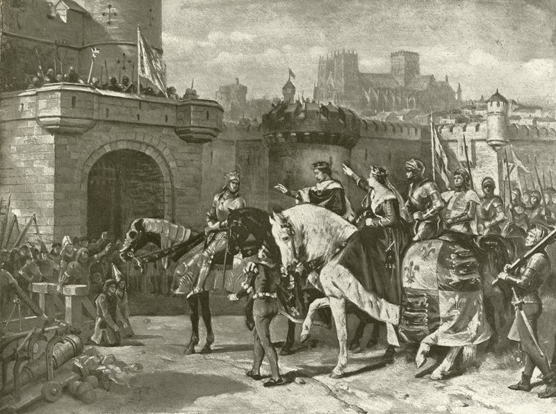 Terza parte di Enrico VI. Atto II, Scena II da Felix Octavius Carr Darley