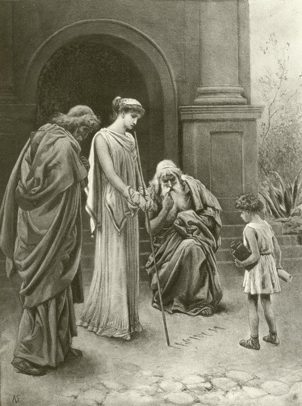 Tito Andronico. Atto IV-Scena I da Felix Octavius Carr Darley