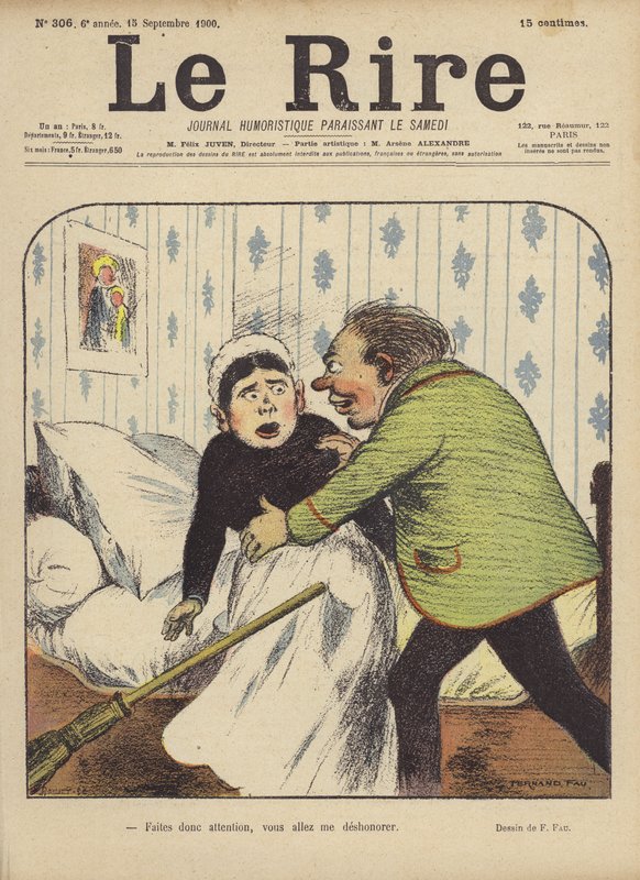 Illustrazione per Le Rire da Fernand Fau