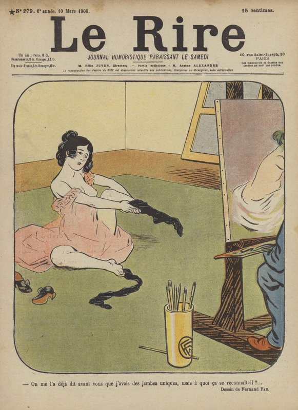 Illustrazione per Le Rire da Fernand Fau