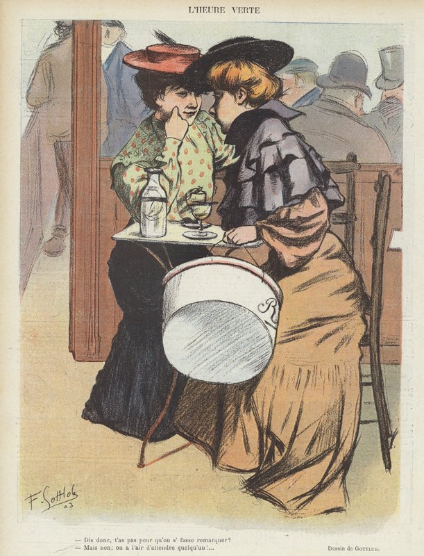 Illustrazione per Le Rire da Fernand Louis Gottlob
