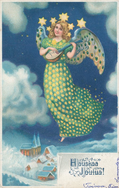 Cartolina di Natale finlandese da Finnish School