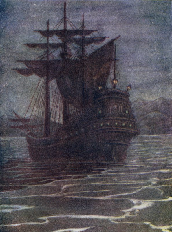 Nave pirata, la casa del vecchio Hook da Flora White