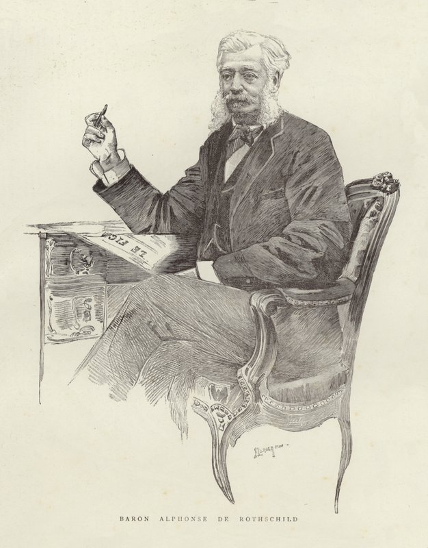 Barone Alphonse James de Rothschild da Florian