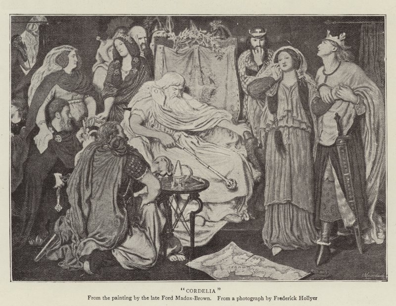 Cordelia da Ford Madox Brown