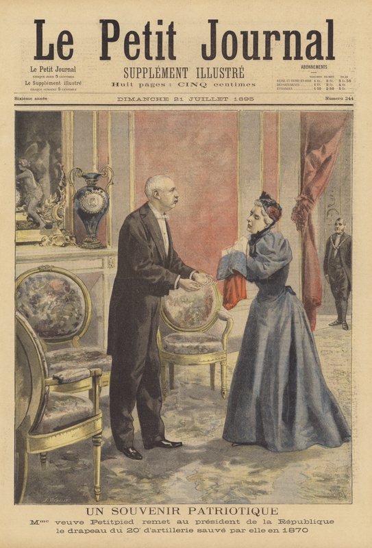 Un souvenir patriottico da Fortune Louis Meaulle