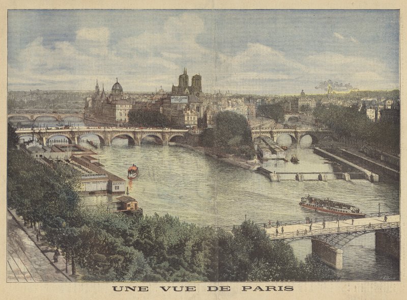 Una vista di Parigi da Fortune Louis Meaulle