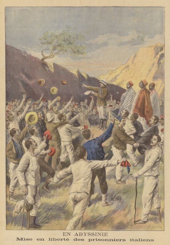 Liberazione dei prigionieri italiani in Etiopia da Fortune Louis Meaulle