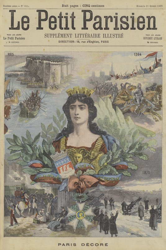 Parigi decorata da Fortune Louis Meaulle