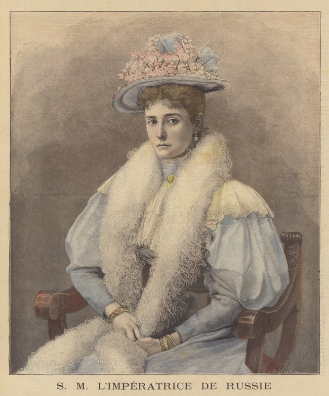 Zarina Alessandra di Russia da Fortune Louis Meaulle