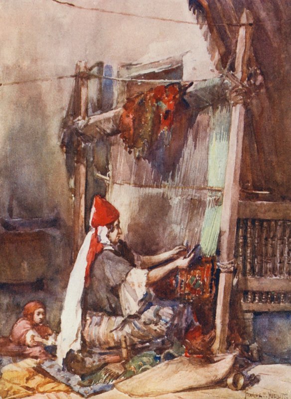 Fabbricazione di tappeti da Frances Nesbitt