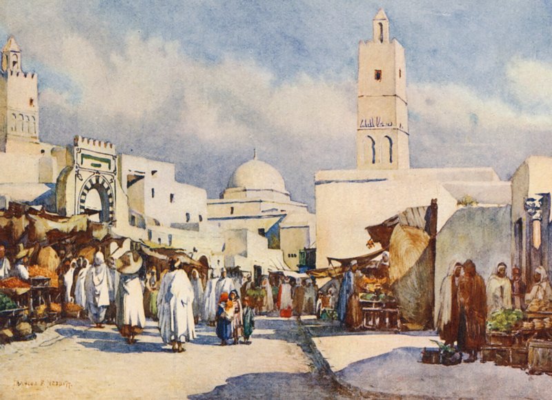 La Grande Rue, Kairouan da Frances Nesbitt