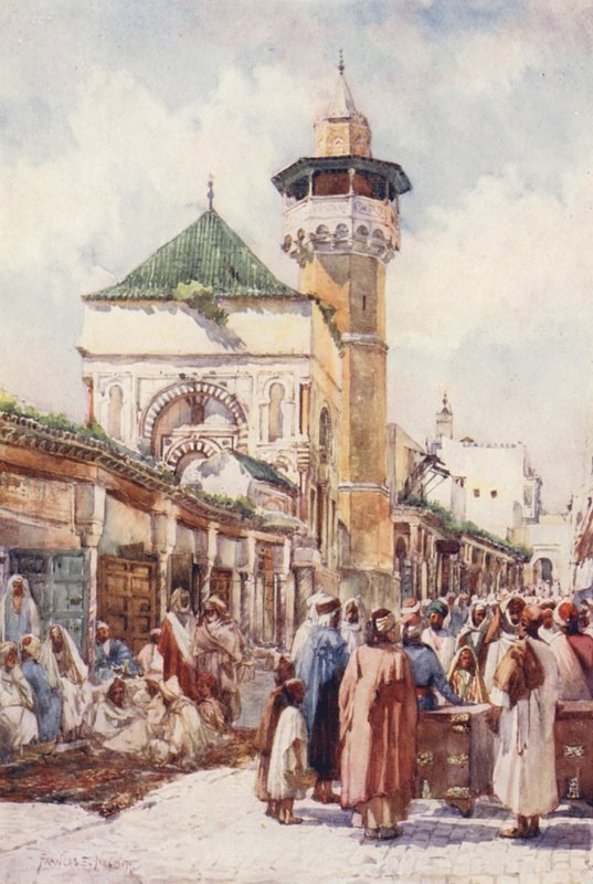 Moschea di Sidi Ben Ziad, Tunisi, il Giorno dell