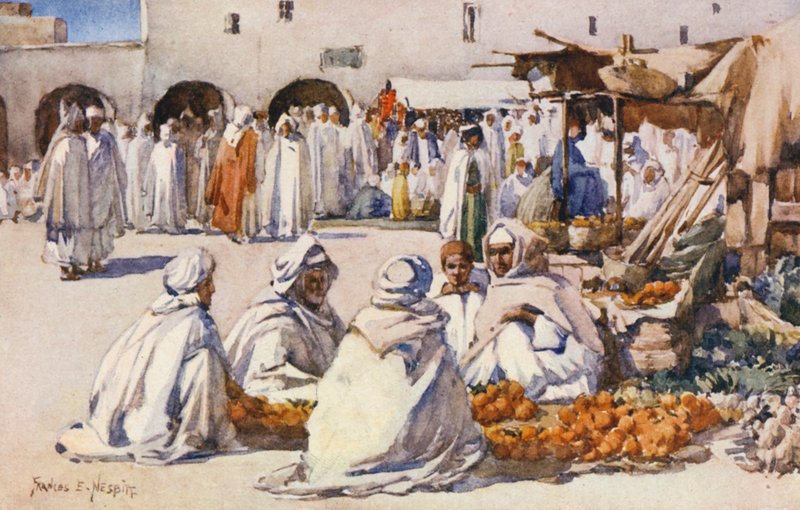 Il Mercato della Frutta, Biskra da Frances Nesbitt