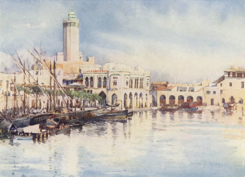 Il porto di Algeri da Frances Nesbitt
