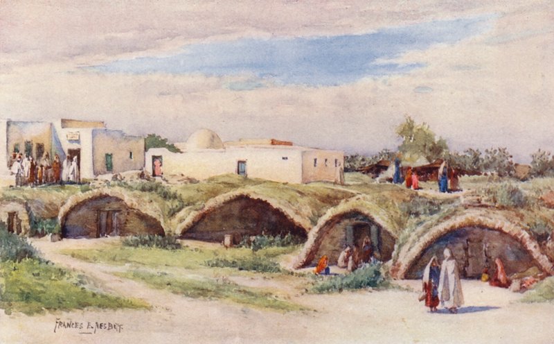 Le antiche cisterne puniche, Cartagine da Frances Nesbitt