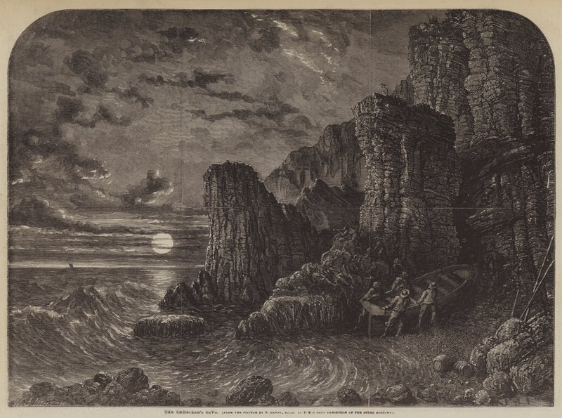 La caverna dei contrabbandieri da Francis Danby