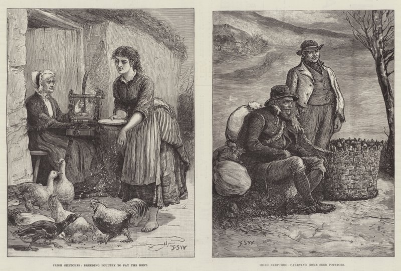 Schizzi irlandesi da Francis S. Walker