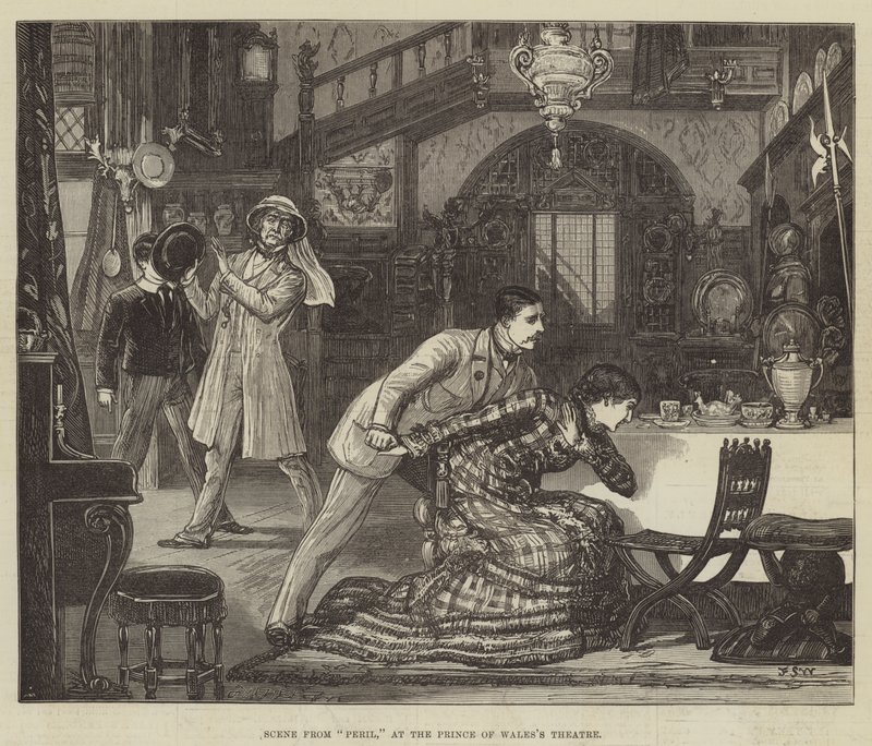 Scena da The Peril, al Prince of Wales
