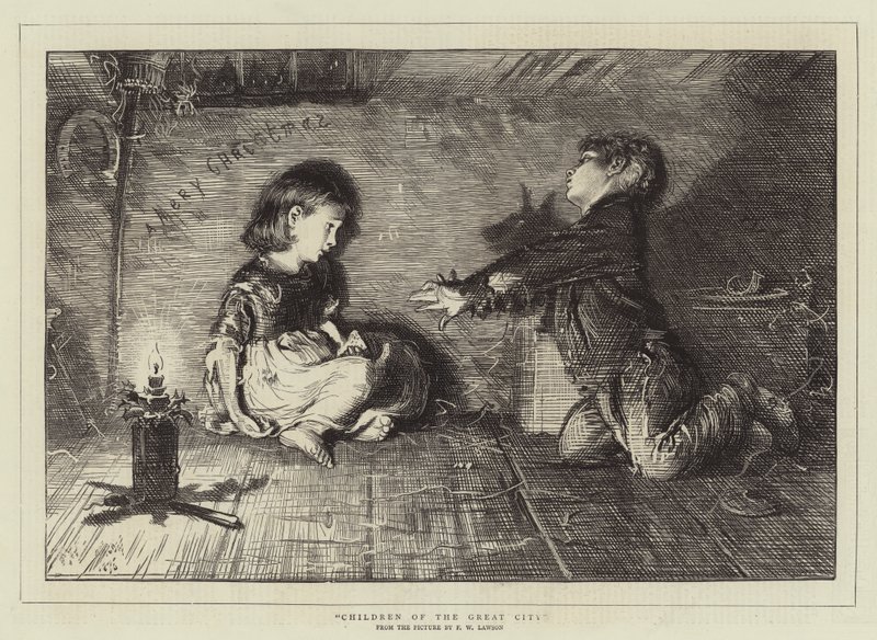 Bambini della Grande Città da Francis Wilfred Lawson