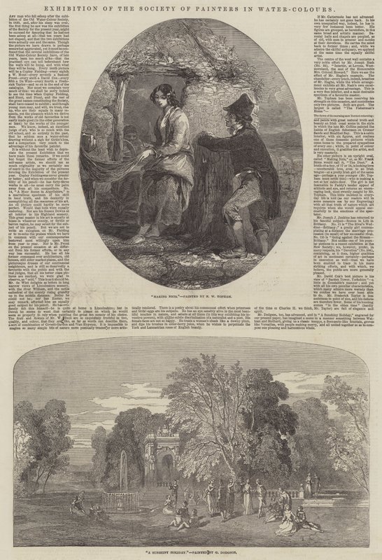 Esposizione della Società dei Pittori in Acquerello da Francis William Topham