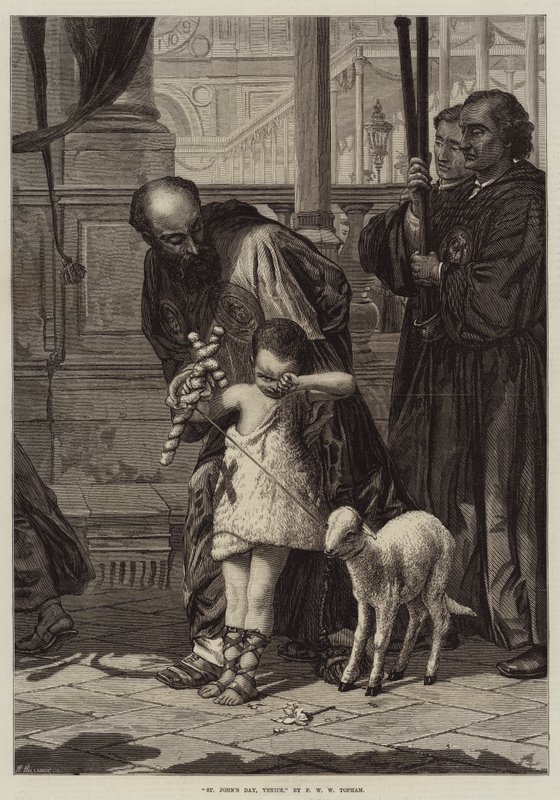 Il giorno di San Giovanni, Venezia da Francis William Topham