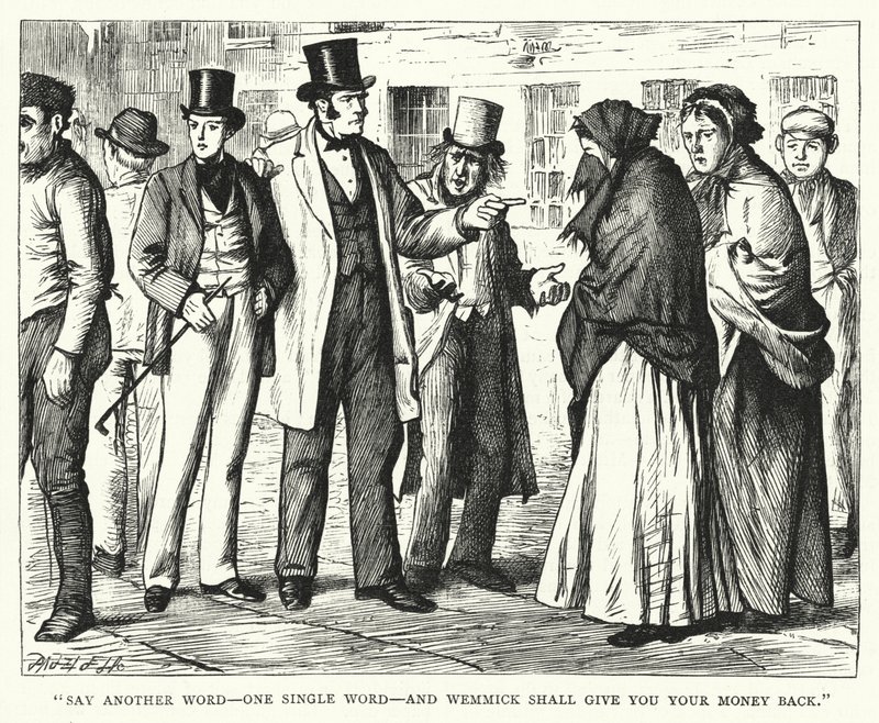 Illustrazione per Grandi Speranze di Charles Dickens da Francis Arthur Fraser