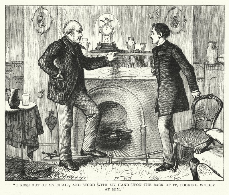 Illustrazione per Grandi Speranze di Charles Dickens da Francis Arthur Fraser